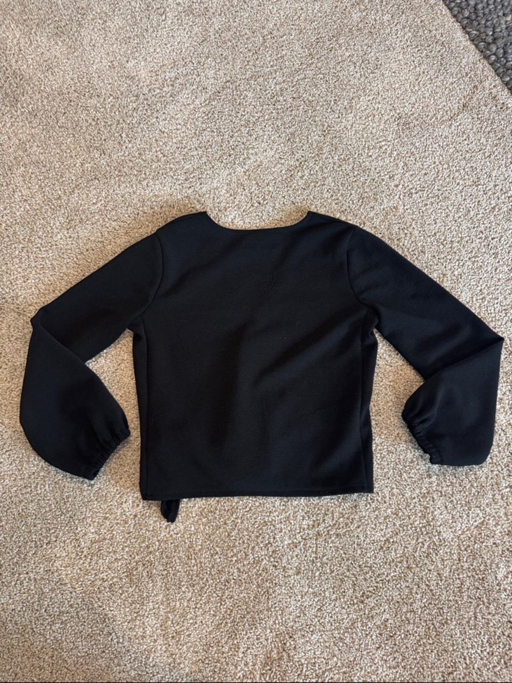 Madewell Black Texture & Thread Knit Top - Picture 6 of 7